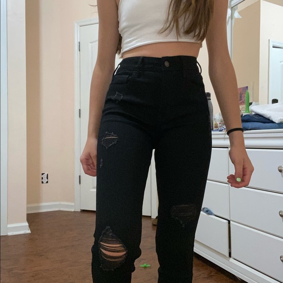 new black hollister jeans NWOT - Picture 2 of 4